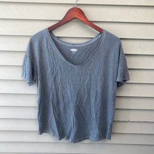 Old Navy Gray Short Sleeve T-Shirt
